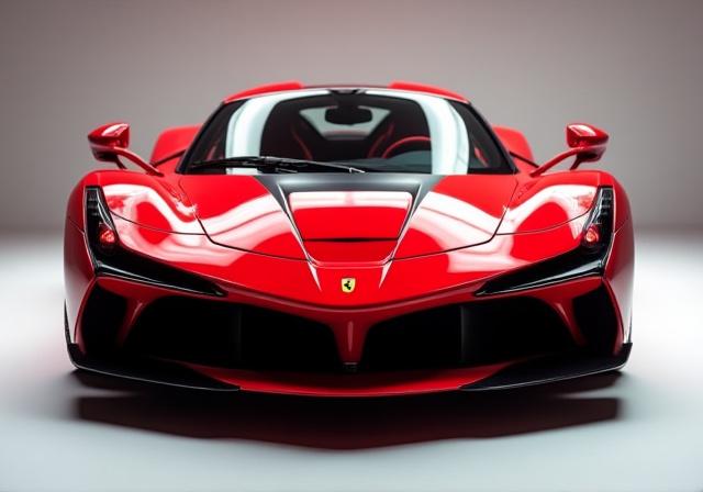 Ferrari SF90 Stradale rossa